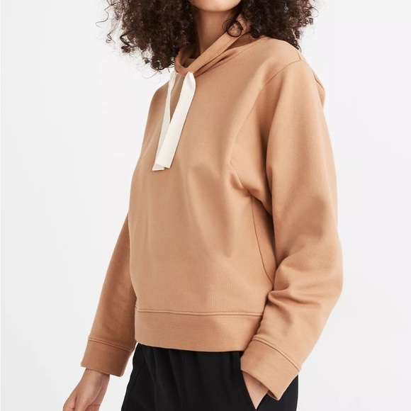 Madewell MWL Ribbed Funnelneck Sweatshirt - Picture 11 of 11